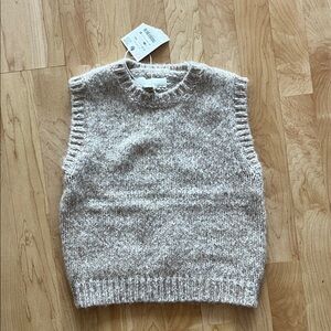Zara Kids Beige Sweater Vest